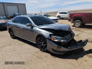 2015 Volkswagen Passat SE with VIN 1VWBS7A35FC014128, listed as a Copart auction lot 51010485 with 154,263 mi miles and Salvage title. Bid and sale history available at DreamBid. Image 4.