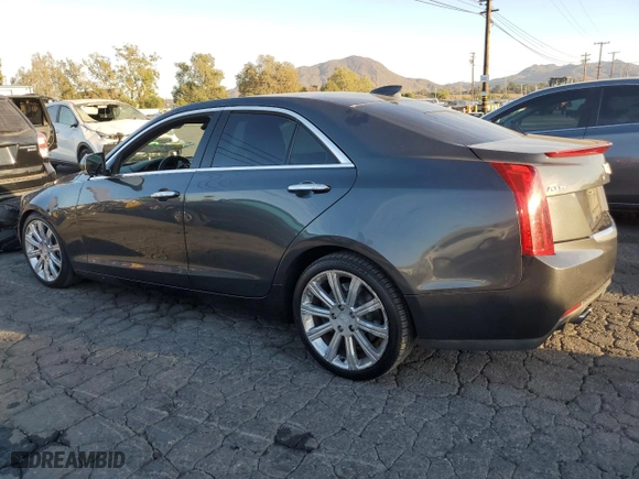 2016 Cadillac ATS Sedan Luxury Collection RWD with VIN 1G6AB5RS9G0107044, listed as a Copart auction lot 81133234 with 77,294 mi miles and Salvage Title. Bid and sale history available at carsss.com. Image 2.