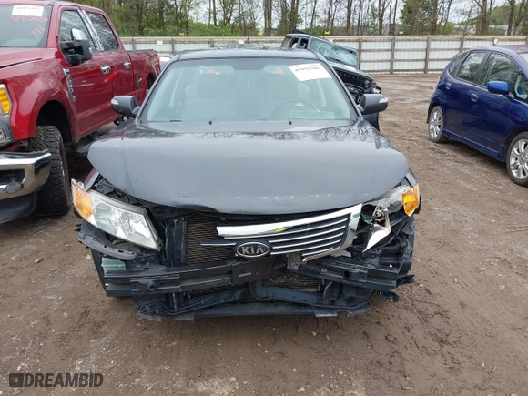 2010 Kia Optima LX with VIN KNAGG4A82A5394267, listed as a IAAI auction lot 41955386 with 134,912 mi miles. Bid and sale history available at carsss.com. Image 6.