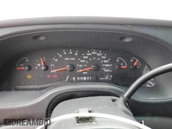 2008 Ford Econoline Cargo Commercial with VIN 1FTNE24L48DA23633, listed as a Copart auction lot 43053795 with 184,923 mi miles and Salvage Title. Bid and sale history available at DreamBid. Image 9.