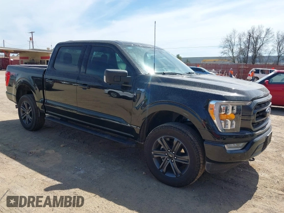 2023 Ford F-150 XL with VIN 1FTFW1E88PKG19831, listed as a IAAI auction lot 41828589 with 12,786 mi miles and . Bid and sale history available at carsss.com. Image 1.