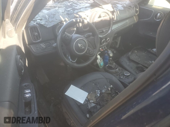 2017 MINI Countryman Cooper with VIN WMZYS7C30H3E06885, listed as a Copart auction lot 61150455 with Not provided miles and Salvage title. Bid and sale history available at DreamBid. Image 8.