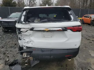 2022 Chevrolet Traverse LT Cloth with VIN 1GNEVMKW7NJ190372, listed as a Copart auction lot 44315595 with 19,791 mi miles and Salvage Title. Bid and sale history available at carsss.com. Image 6.