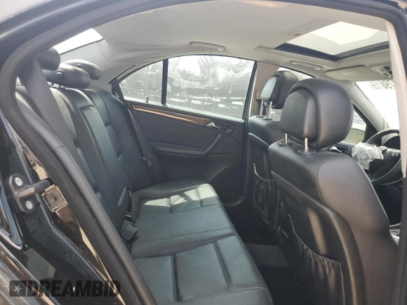 2007 Mercedes-Benz C 230 Sport with VIN WDBRF52H17E027385, listed as a Copart auction lot 54379815 with Not Provided miles and Salvage Title. Bid and sale history available at DreamBid. Image 10.