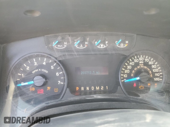 2014 Ford F-150 XL with VIN 1FTFX1EF9EKF94236, listed as a Copart auction lot 62954045 with 203,713 mi miles and Salvage title. Bid and sale history available at DreamBid. Image 9.