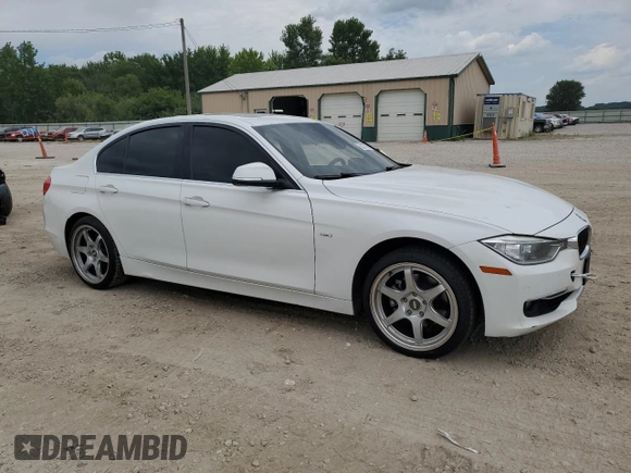 2012 BMW 3 Series 328i with VIN WBA3A5C55CF259337, listed as a Copart auction lot 63327925 with 132,019 mi miles and Salvage title. Bid and sale history available at DreamBid. Image 4.