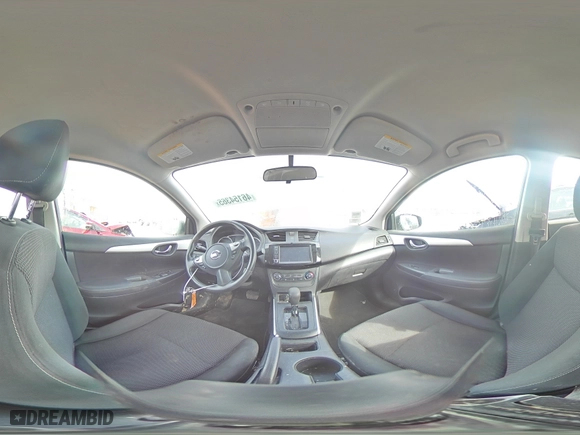 2019 Nissan Sentra S with VIN 3N1AB7AP2KY381414, listed as a Copart auction lot 46154365 with 46,690 mi miles and Salvage Title. Bid and sale history available at carsss.com. Image 15.