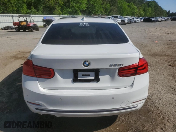 2016 BMW 3 Series 328i with VIN WBA8E9G57GNT87893, listed as a Copart auction lot 53308885 with 81,947 mi miles and Clean Title. Bid and sale history available at carsss.com. Image 6.