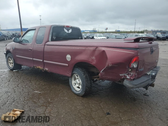1998 Ford F-150 with VIN 1FTZX1761WNB66851, listed as a Copart auction lot 55464455 with 92,036 mi miles and Clean title. Bid and sale history available at DreamBid. Image 2.