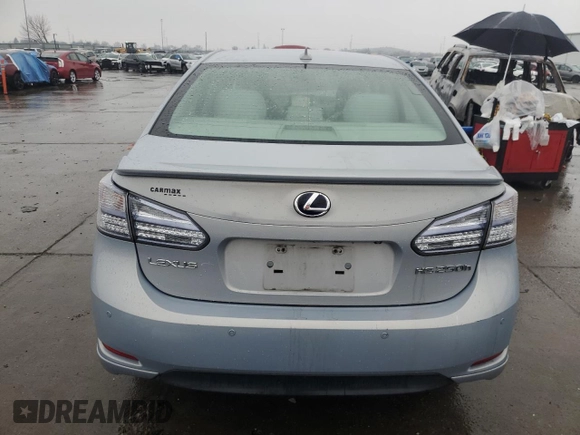 2010 Lexus HS 250h with VIN JTHBB1BAXA2003202, listed as a Copart auction lot 87448764 with 60,974 mi miles and Salvage Title. Bid and sale history available at DreamBid. Image 6.