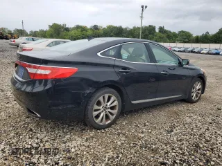 2013 Hyundai Azera with VIN KMHFG4JG5DA218746, listed as a Copart auction lot 72561934 with 75,663 mi miles and Salvage Title. Bid and sale history available at carsss.com. Image 3.