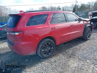 2021 Dodge Durango GT Plus with VIN 1C4RDJDG4MC751003, listed as a IAAI auction lot 41708008 with 26,097 mi miles and . Bid and sale history available at DreamBid. Image 4.
