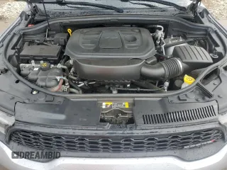 2021 Dodge Durango GT Plus with VIN 1C4RDJDG1MC611409, listed as a Copart auction lot 55362375 with 58,846 mi miles and Salvage title. Bid and sale history available at DreamBid. Image 12.