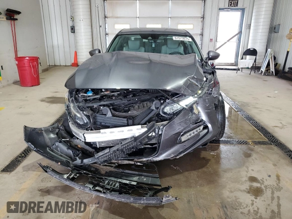 2018 Honda Accord EX-L with VIN 1HGCV1F57JA060393, listed as a Copart auction lot 61573075 with 59,215 mi miles and Salvage title. Bid and sale history available at DreamBid. Image 5.