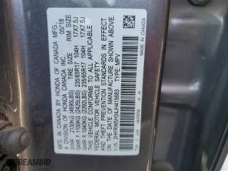2018 Honda CR-V LX with VIN 2HKRW5H34JH415683, listed as a Copart auction lot 51697765 with 113,222 mi miles and Salvage Title. Bid and sale history available at carsss.com. Image 13.