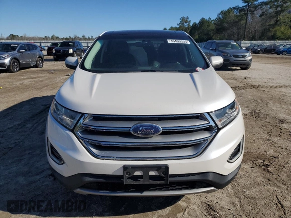 2015 Ford Edge SEL with VIN 2FMTK4J9XFBB59395, listed as a Copart auction lot 45499355 with 144,407 mi miles and Clean Title. Bid and sale history available at carsss.com. Image 5.