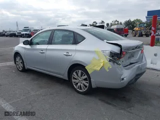 2015 Nissan Sentra S with VIN 3N1AB7AP3FY282767, listed as a IAAI auction lot 41904576 with 162,210 mi miles. Bid and sale history available at carsss.com. Image 3.