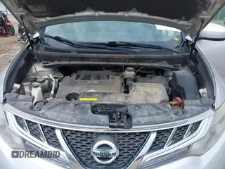 2013 Nissan Murano SV with VIN JN8AZ1MW9DW305213, listed as a IAAI auction lot 42160736 with 166,178 mi miles. Bid and sale history available at carsss.com. Image 10.