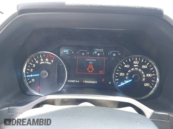 2015 Ford F-150 XLT z VIN 1FTEW1EF2FKE62726, wystawiony jako IAAI lot #42539814 z przebiegiem 212 467 mil mil oraz . Historia ofert i sprzedaży dostępna na DreamBid. Obrazek 7.