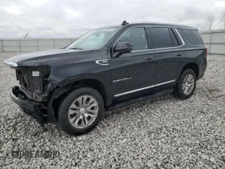 2023 GMC Yukon Denali with VIN 1GKS1DKL4PR388803, listed as a Copart auction lot 42783884 with 22,469 mi miles and Clean Title. Bid and sale history available at carsss.com. Image 1.