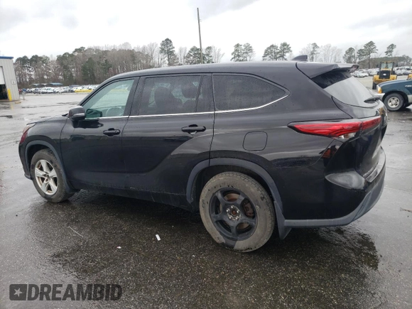 2020 Toyota Highlander LE with VIN 5TDBZRBH1LS020524, listed as a Copart auction lot 47814025 with 245,534 mi miles and Clean title. Bid and sale history available at DreamBid. Image 2.