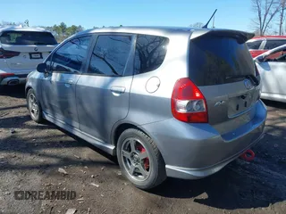 2008 Honda Fit Sport with VIN JHMGD38668S038201, listed as a IAAI auction lot 41936038 with 186,816 mi miles. Bid and sale history available at carsss.com. Image 3.