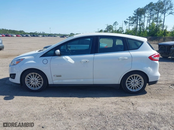 2017 Ford C-Max Energi Titanium with VIN 1FADP5FU9HL111926, listed as a IAAI auction lot 42065792 with 114,265 mi miles. Bid and sale history available at carsss.com. Image 14.