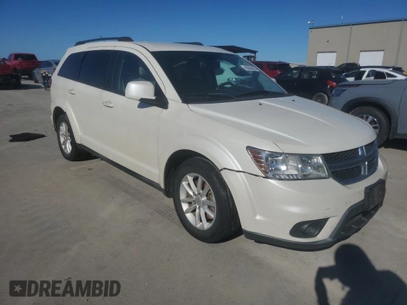 2013 Dodge Journey SXT with VIN 3C4PDCBB7DT594646, listed as a Copart auction lot 43505655 with 156,558 mi miles and Clean Title. Bid and sale history available at carsss.com. Image 4.