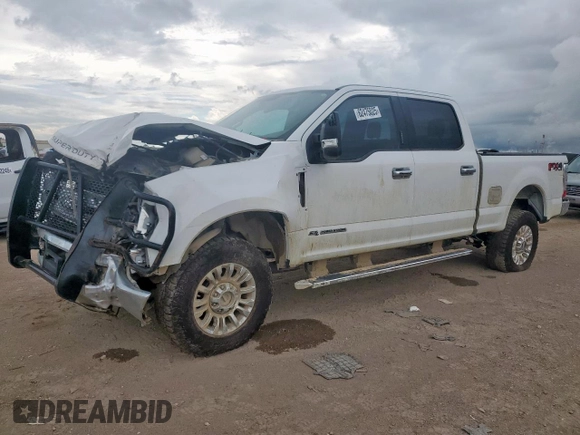 2017 Ford F-250 Lariat with VIN 1FT7W2BT8HED31603, listed as a Copart auction lot 62475025 with 105,293 mi miles and Salvage title. Bid and sale history available at DreamBid. Image 1.
