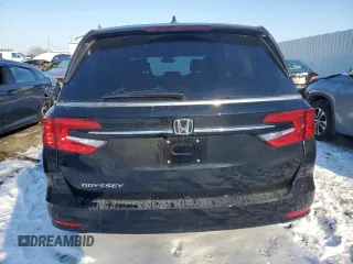 2024 Honda Odyssey EX-L с VIN 5FNRL6H66RB074824, выставлен на аукционе Copart как лот 89357205 с пробегом 4 807 миль миль и Списание • Salvage title. История ставок и продаж доступна на DreamBid. Изображение 6.