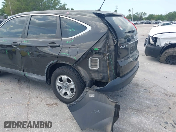 2013 Honda CR-V LX with VIN 5J6RM3H35DL038057, listed as a IAAI auction lot 41878198 with 138,196 mi miles. Bid and sale history available at carsss.com. Image 6.