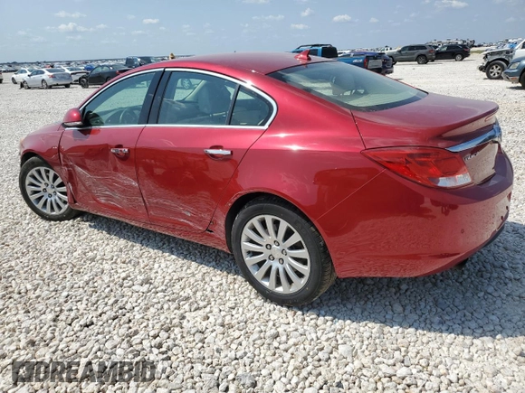 2012 Buick Regal Turbo Premium 1 with VIN 2G4GS5EV3C9215467, listed as a Copart auction lot 71588344 with 87,090 mi miles and Salvage Title. Bid and sale history available at DreamBid. Image 2.
