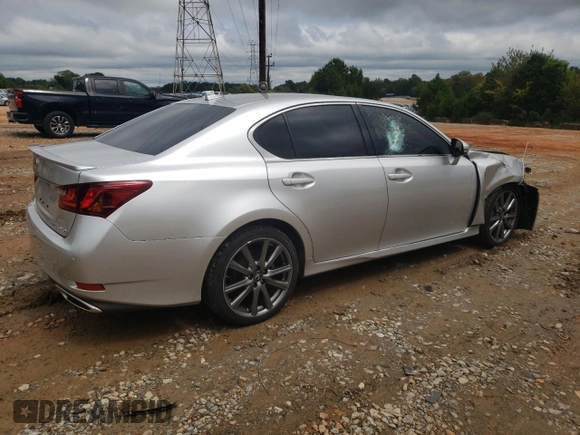 2013 Lexus GS 350 with VIN JTHCE1BL8D5009001, listed as a Copart auction lot 71968944 with 137,138 mi miles and Salvage Title. Bid and sale history available at carsss.com. Image 3.