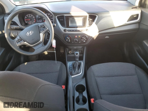 2019 Hyundai Accent SE with VIN 3KPC24A38KE084957, listed as a Copart auction lot 44552385 with 82,200 mi miles and Salvage Title. Bid and sale history available at carsss.com. Image 8.