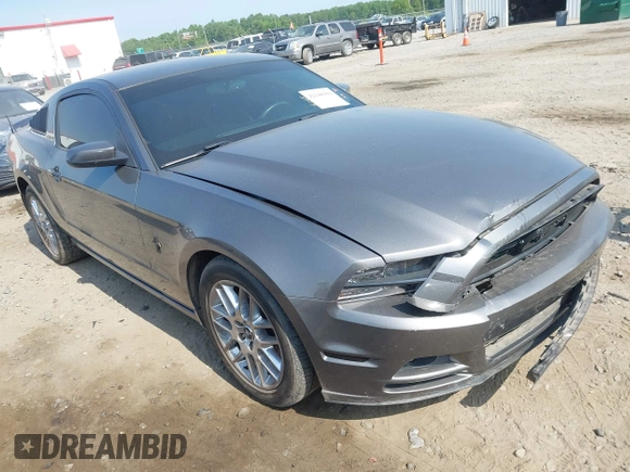 2014 Ford Mustang V6 with VIN 1ZVBP8AM3E5225590, listed as a IAAI auction lot 42148999 with 94,911 mi miles and . Bid and sale history available at DreamBid. Image 1.