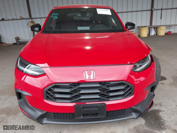 2025 Honda HR-V Sport with VIN 3CZRZ2H52SM756190, listed as a IAAI auction lot 41765605 with 1,849 mi miles. Bid and sale history available at carsss.com. Image 12.