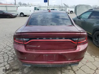 2018 Dodge Charger GT with VIN 2C3CDXJG5JH222251, listed as a Copart auction lot 46050435 with 0 mi miles and Salvage Title. Bid and sale history available at carsss.com. Image 6.