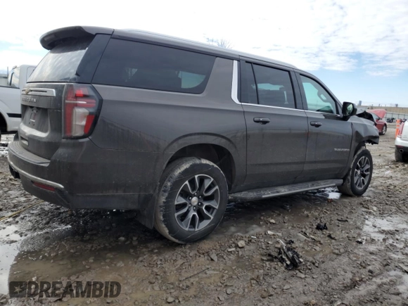 2021 Chevrolet Suburban LS z VIN 1GNSKBKD7MR420989, wystawiony jako Copart lot #46903795 z przebiegiem 40 895 mil mil oraz Szkoda całkowita • Salvage title. Historia ofert i sprzedaży dostępna na DreamBid. Obrazek 3.