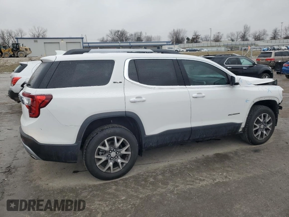 2020 GMC Acadia SLE with VIN 1GKKNKLS4LZ112162, listed as a Copart auction lot 45113015 with 95,172 mi miles and Salvage Title. Bid and sale history available at carsss.com. Image 3.