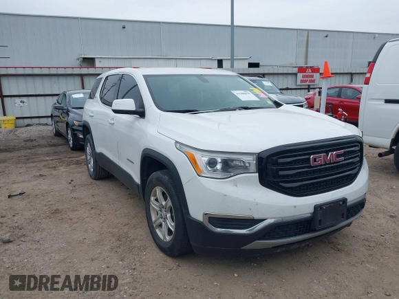 2019 GMC Acadia SLE with VIN 1GKKNKLA9KZ199479, listed as a IAAI auction lot 41580039 with 87,260 mi miles. Bid and sale history available at carsss.com. Image 1.