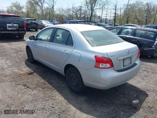 2010 Toyota Yaris with VIN JTDBT4K33A1394135, listed as a IAAI auction lot 42087987 with 162,172 mi miles. Bid and sale history available at carsss.com. Image 3.