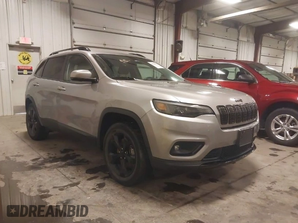 2019 Jeep Cherokee Latitude Plus with VIN 1C4PJMLX2KD427395, listed as a IAAI auction lot 41586532 with 84,033 mi miles and . Bid and sale history available at DreamBid. Image 1.