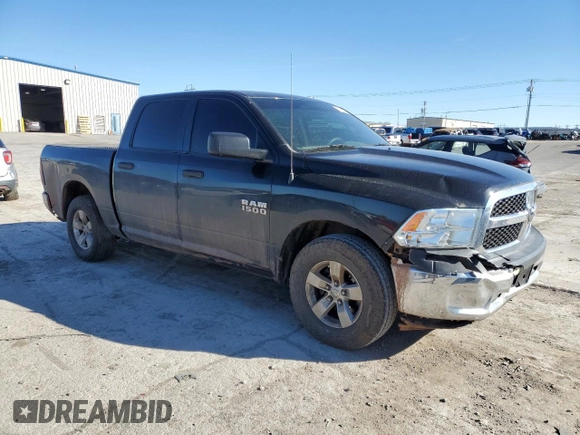 2018 Ram 1500 Tradesman with VIN 1C6RR6KG8JS313515, listed as a Copart auction lot 47447995 with 210,826 mi miles and Salvage title. Bid and sale history available at DreamBid. Image 4.