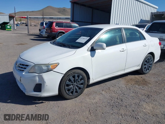2013 Toyota Corolla L with VIN 5YFBU4EE2DP125215, listed as a IAAI auction lot 42158224 with 196,550 mi miles. Bid and sale history available at carsss.com. Image 17.