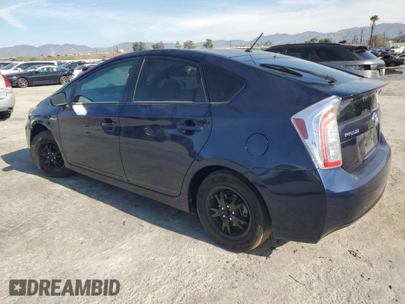 2013 Toyota Prius One with VIN JTDKN3DU1D0349859, listed as a Copart auction lot 45560535 with 167,136 mi miles and Salvage Title. Bid and sale history available at carsss.com. Image 2.