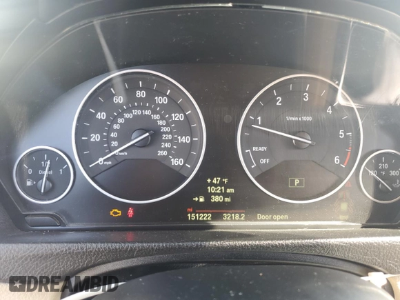 2014 BMW 3 Series 328d with VIN WBA3D3C50EK156932, listed as a Copart auction lot 52193865 with 151,222 mi miles and Clean Title. Bid and sale history available at carsss.com. Image 9.