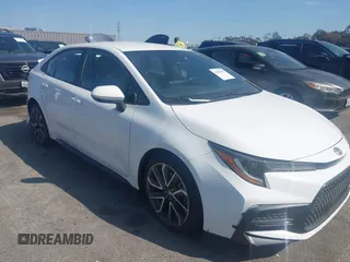 2020 Toyota Corolla SE with VIN 5YFS4RCE1LP029557, listed as a IAAI auction lot 41947507 with 37,134 mi miles. Bid and sale history available at carsss.com. Image 13.