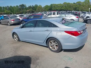 2013 Hyundai Sonata GLS with VIN 5NPEB4AC9DH510694, listed as a IAAI auction lot 40694556 with 163,241 mi miles and . Bid and sale history available at carsss.com. Image 3.