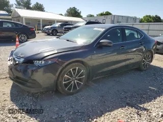 2015 Acura TLX Technology with VIN 19UUB2F50FA003138, listed as a Copart auction lot 57864475 with 128,669 mi miles and Salvage title. Bid and sale history available at DreamBid. Image 1.