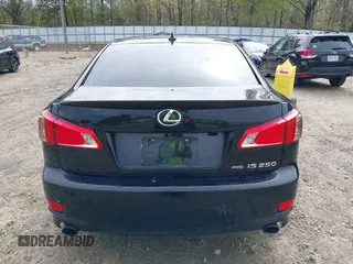 2011 Lexus IS 250 with VIN JTHCF5C26B5048550, listed as a IAAI auction lot 41874477 with 284,362 mi miles. Bid and sale history available at carsss.com. Image 16.